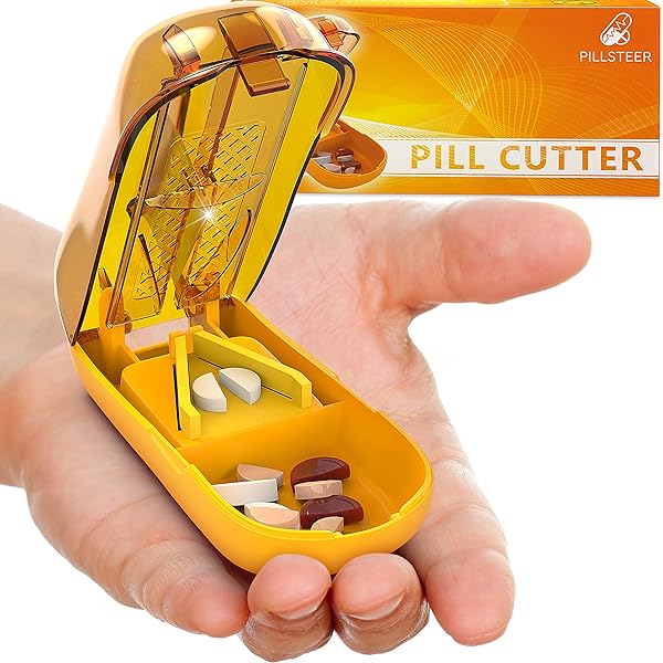 Pill Cutter Splitter Tablet Pill Splitter Cutter Chopper Medication