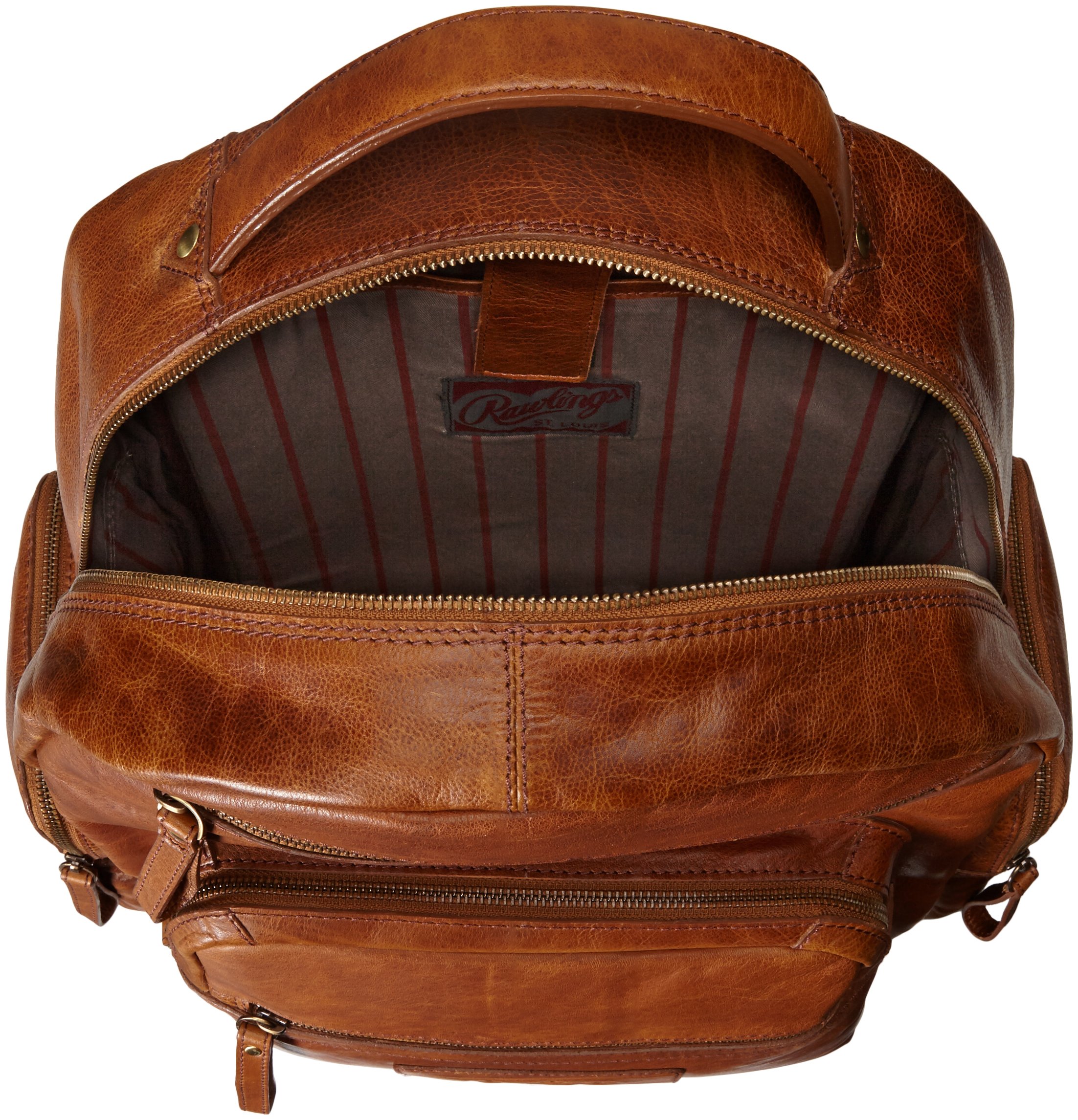 Rawlings Rugged Backpack, Cognac, One Size 854819005714 eBay