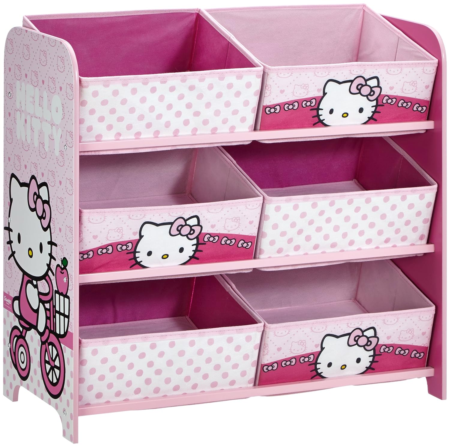 etagere de rangement hello kitty