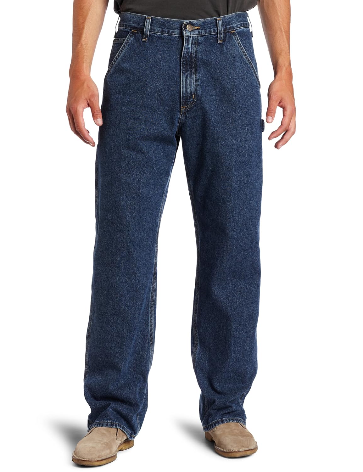 Carhartt Men's Washed Denim Original Fit Work Dungaree