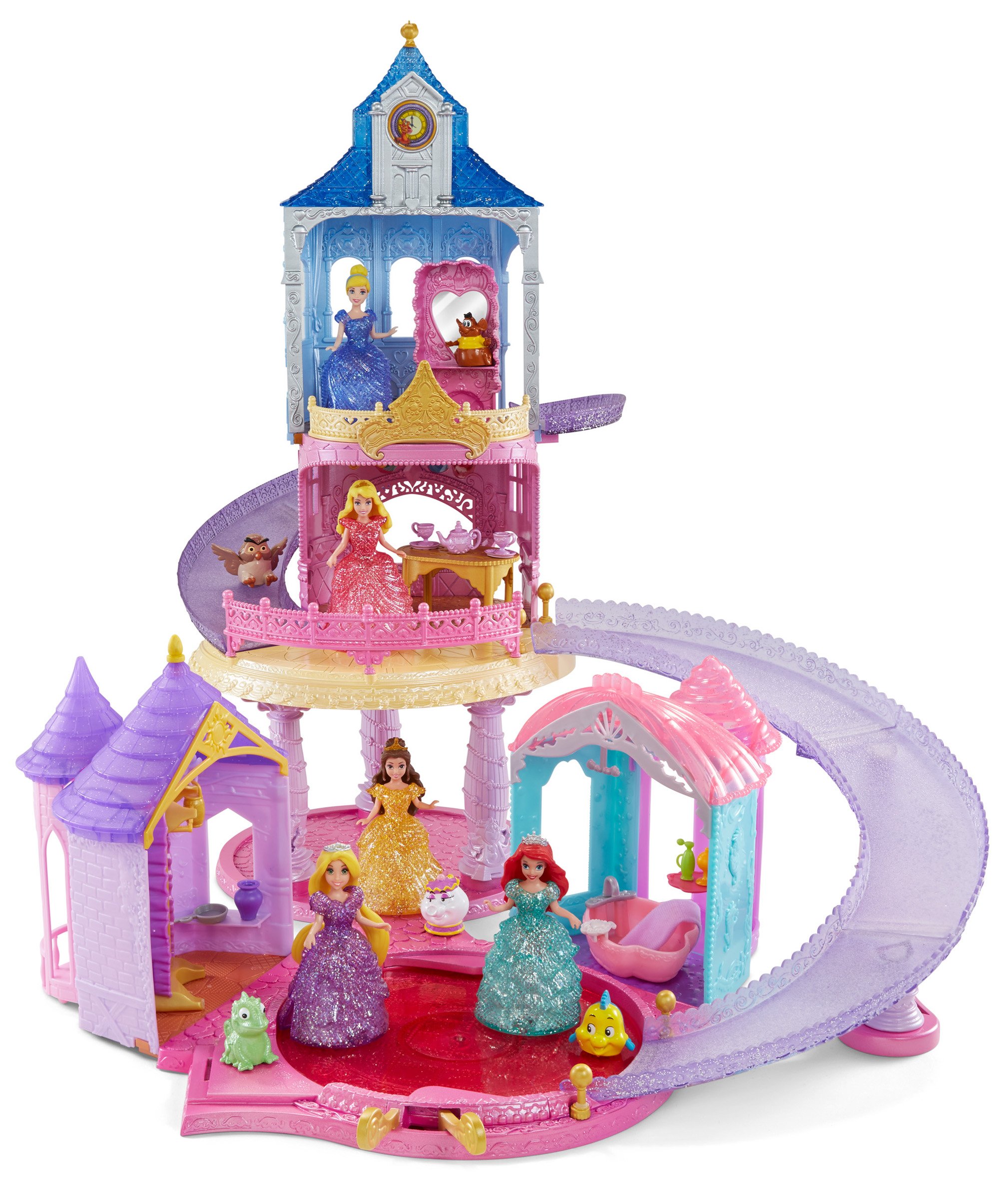 Galleon Disney Princess Glitter Glider Castle Playset