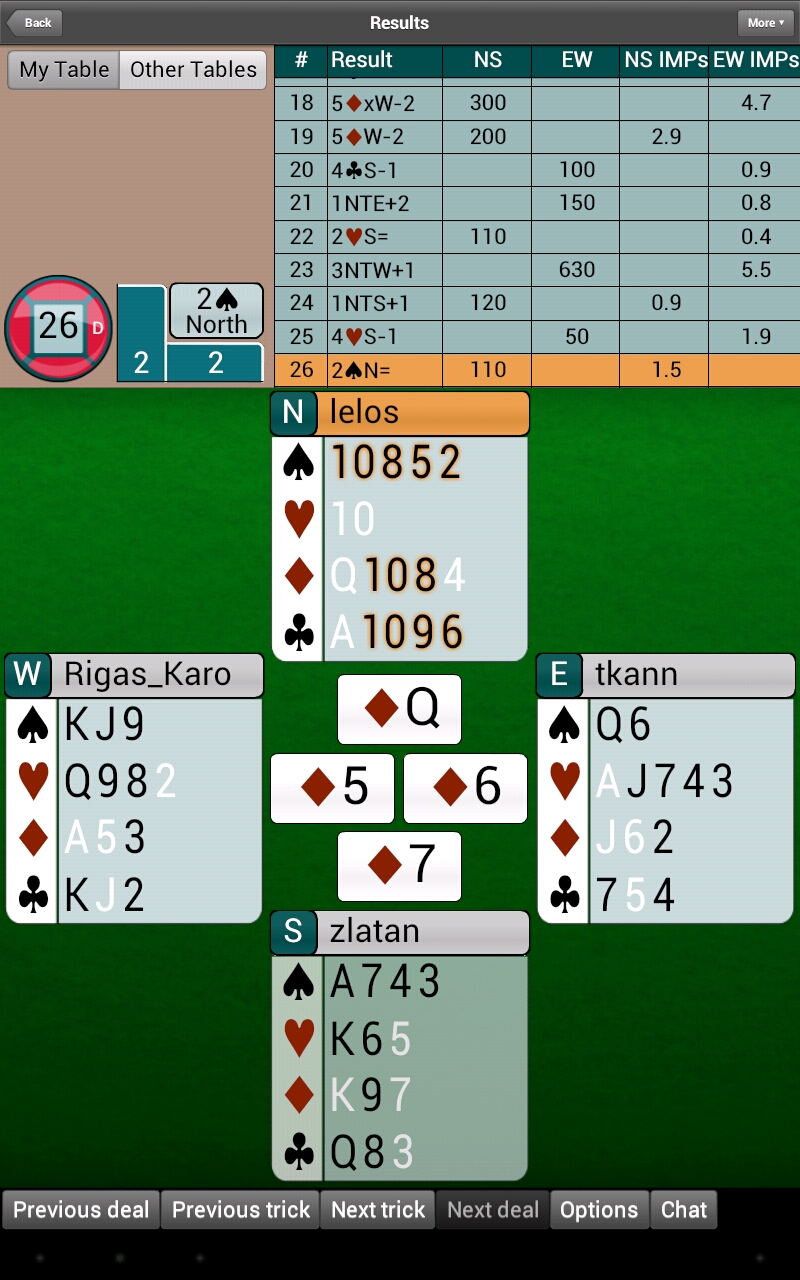 Bridge Base Online Amazon.it per Android