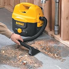 DEWALT DC500 2-Gallon 12-to-18-Volt Cordless/Corded Wet/Dry Vacuum