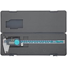 Brown & Sharpe TESA Digital Caliper, LCD, Battery Powered, Inch/Metric