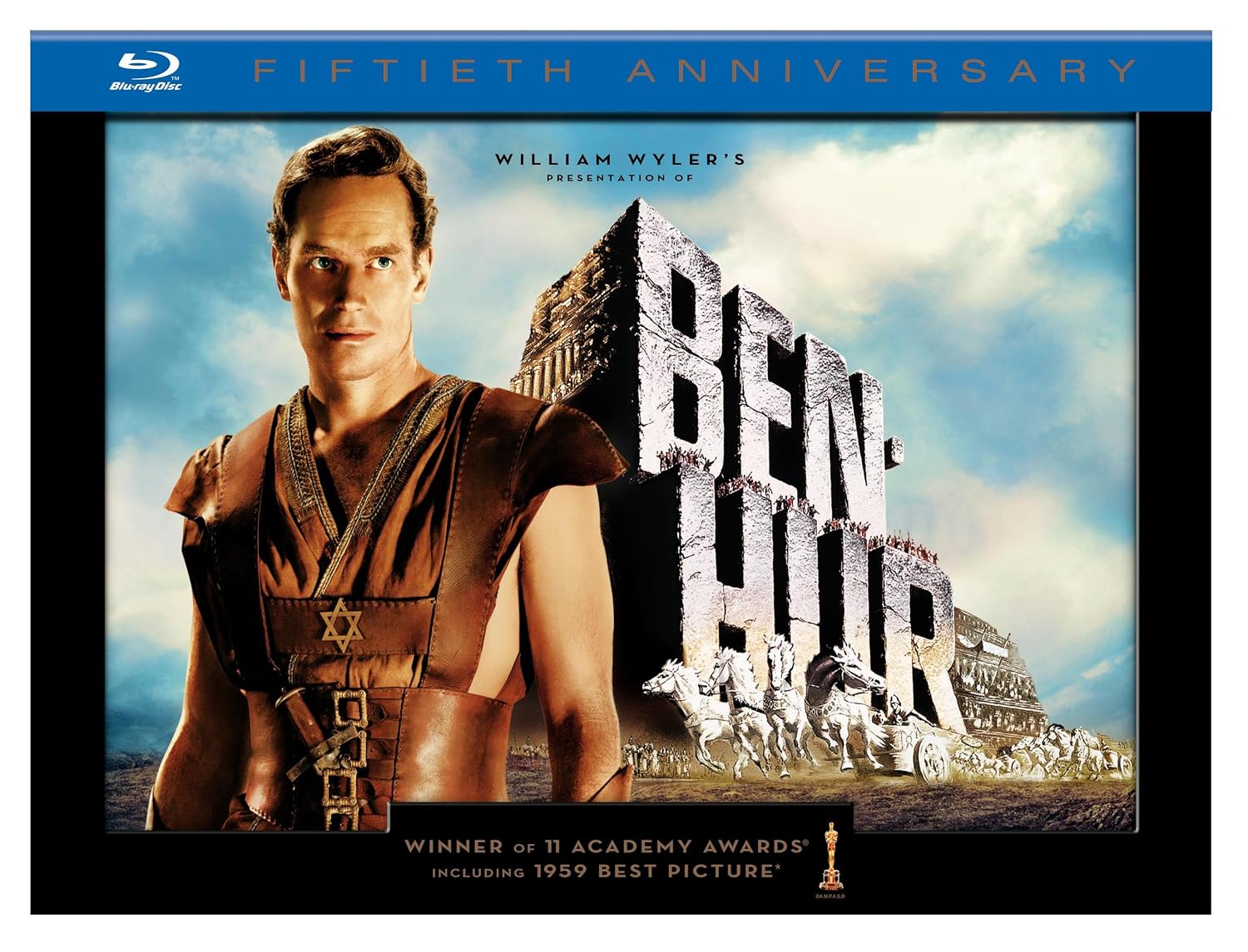 Ben-Hur (50th Anniversary Ultimate Collector’s Edition) [Blu-ray] $26.49