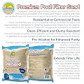 CLASSIC SAND & PLAY Swimming Pool Filter Sand for Above & Inground Pools, 20 lbs