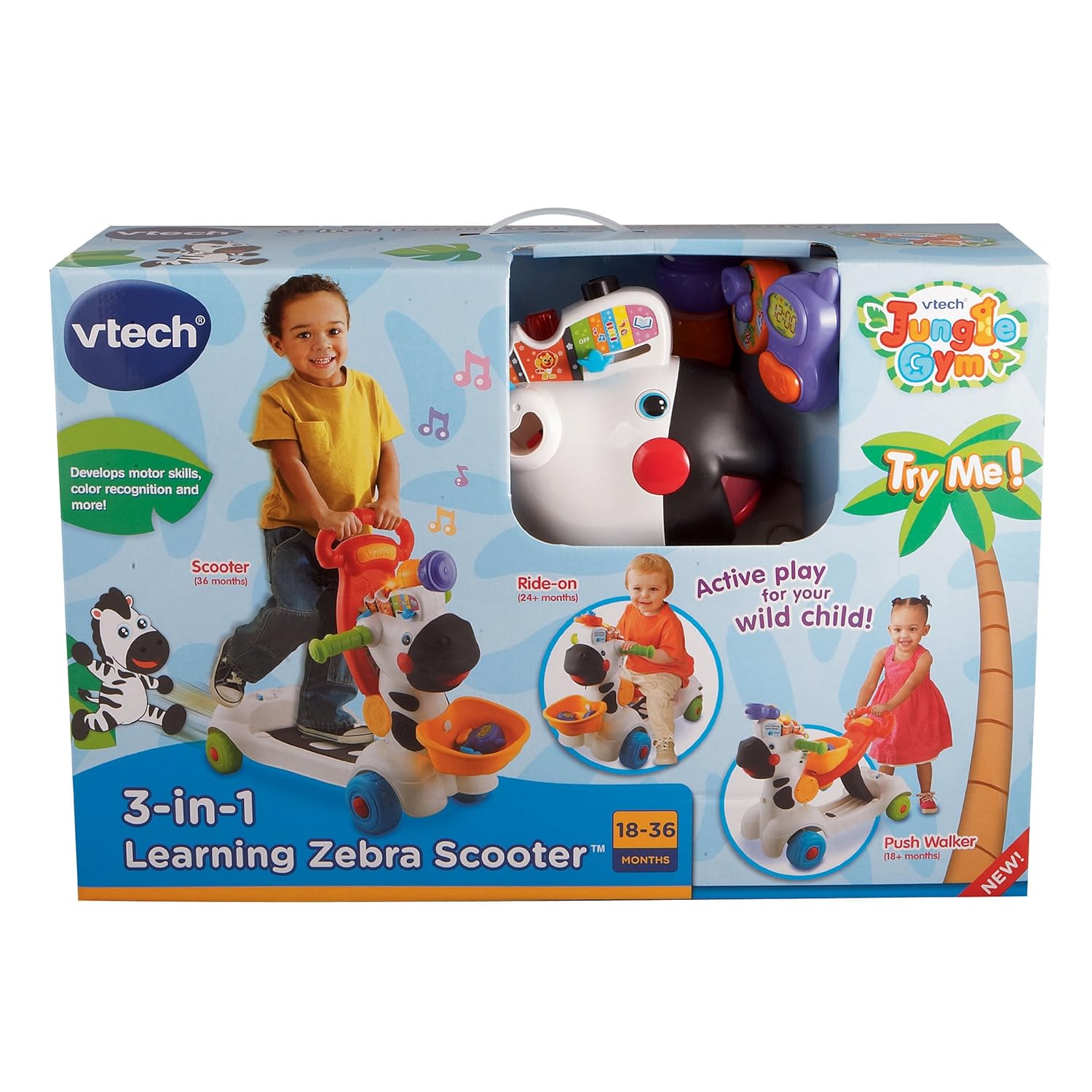 [Costco] Costco VTech 3in1 Learning Zebra Scooter 19.97