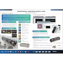 Digi-Pas DWL3000XY 0.01-Degree Resolution Dual Axis Digital Machinist Level