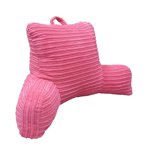 Elements Hi Lo Plush Cord Bedrest Lounger Pink