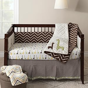 giraffe crib bedding