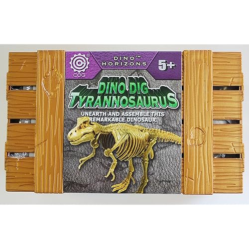 Dino Dig Assorted 4 Pack - Dig up skeletons and reconstruct your own dinosaur fossil! (Set of 4 kits)