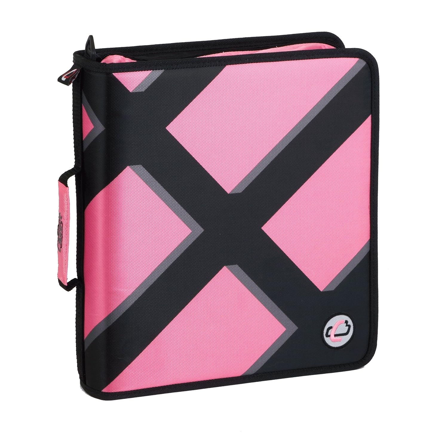 EXTREME COUPON ZIPPER BINDER HANDLE STRAP ORGANIZER CASEIT DUAL (2IN