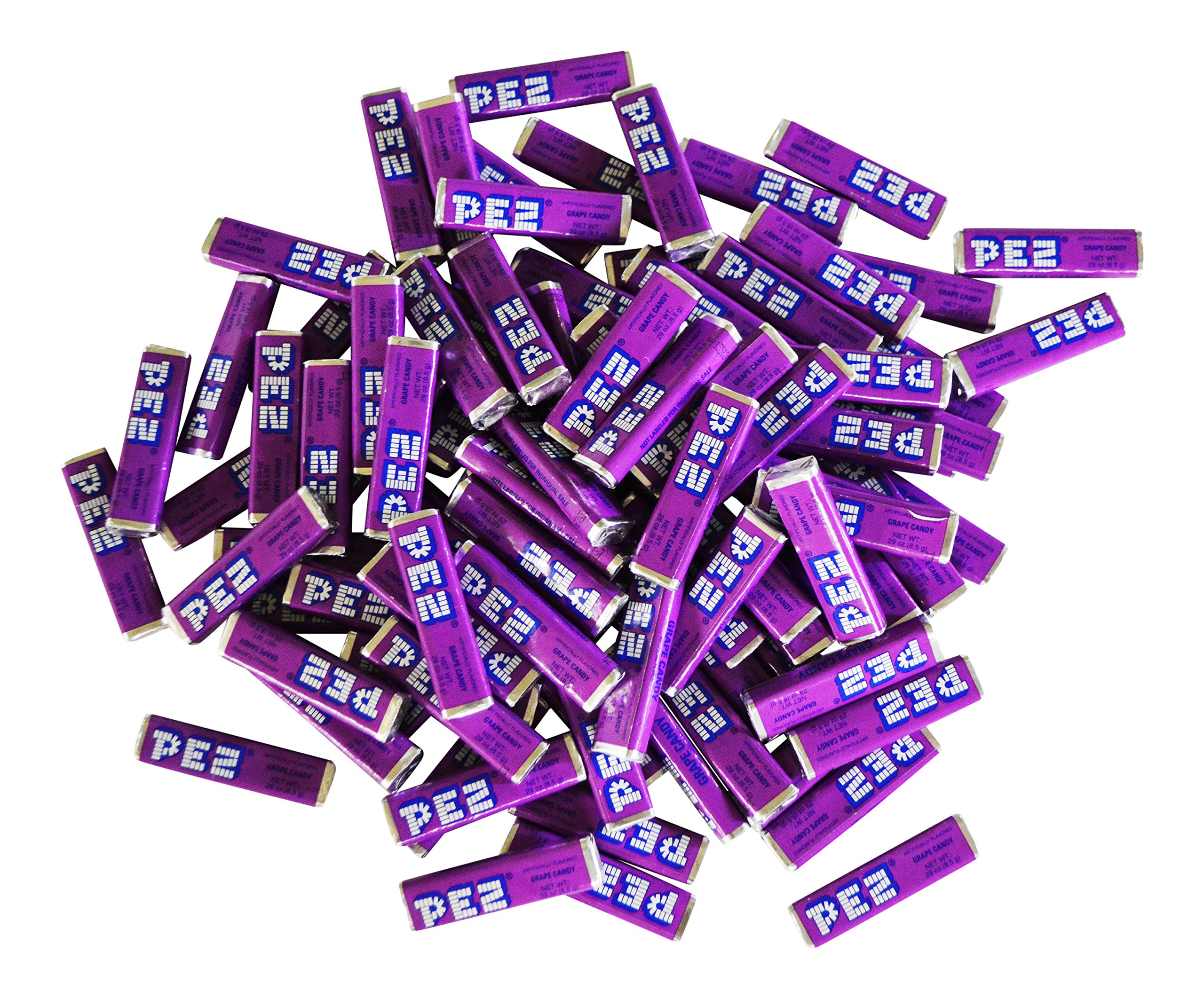 Pez Candy Single Flavor 2 Lb Bulk Bag (Grape) Grape 9 91iBCASNeML