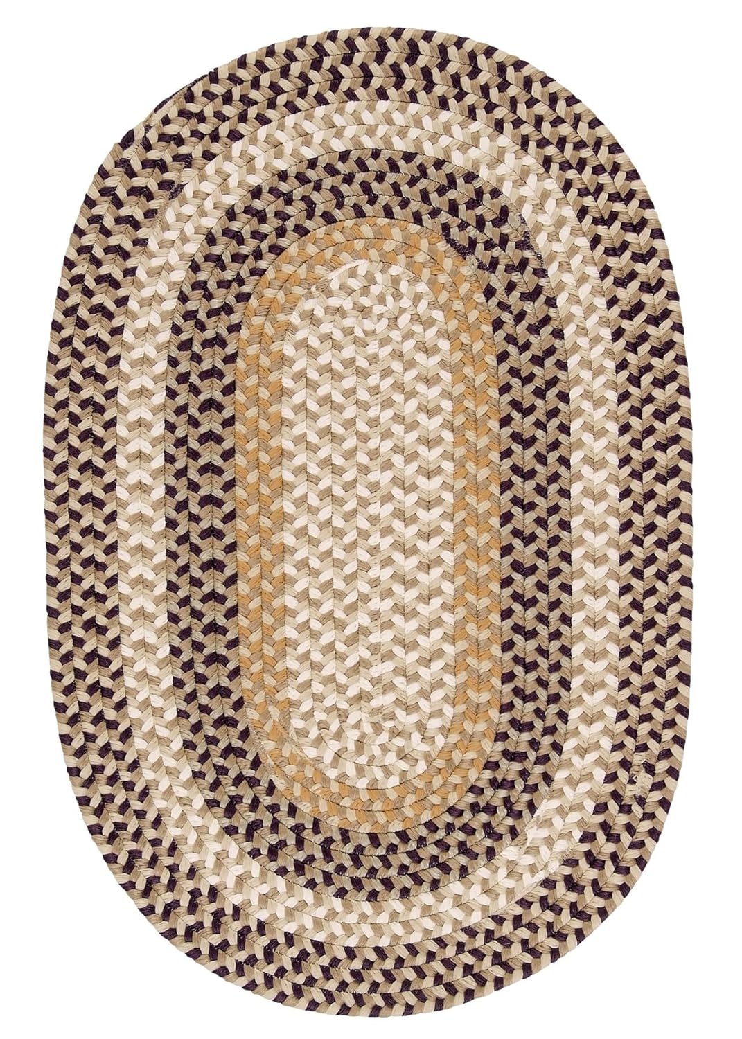 Burmingham Plum Oasis 8ft Round Braided Rugs Cheap Low! anhtuan1992001