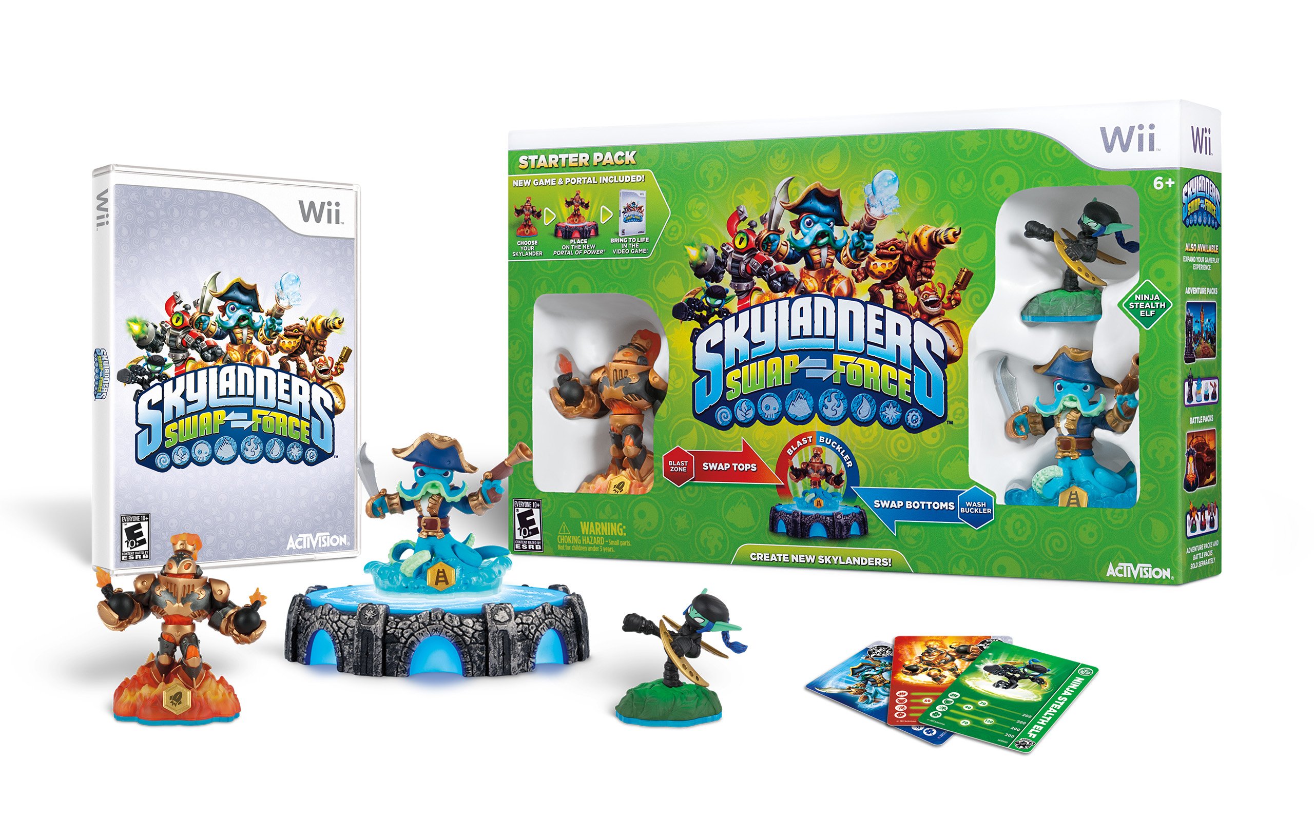 Skylanders Swap Force Starter Pack Nintendo Wii Standard Swiftsly Skylanders Swap Force Starter Pack Nintendo Wii Standard Swiftsly