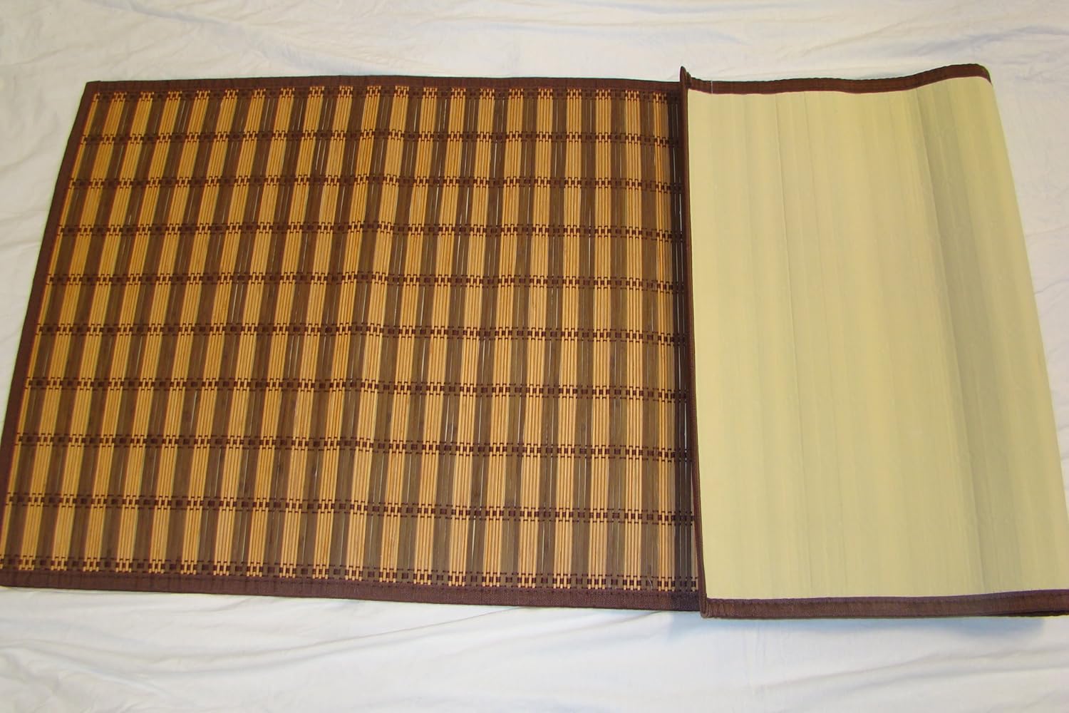 Textiles Plus 100 24" x 60" Natural Bamboo Floor Mat/Runner BM2460 New
