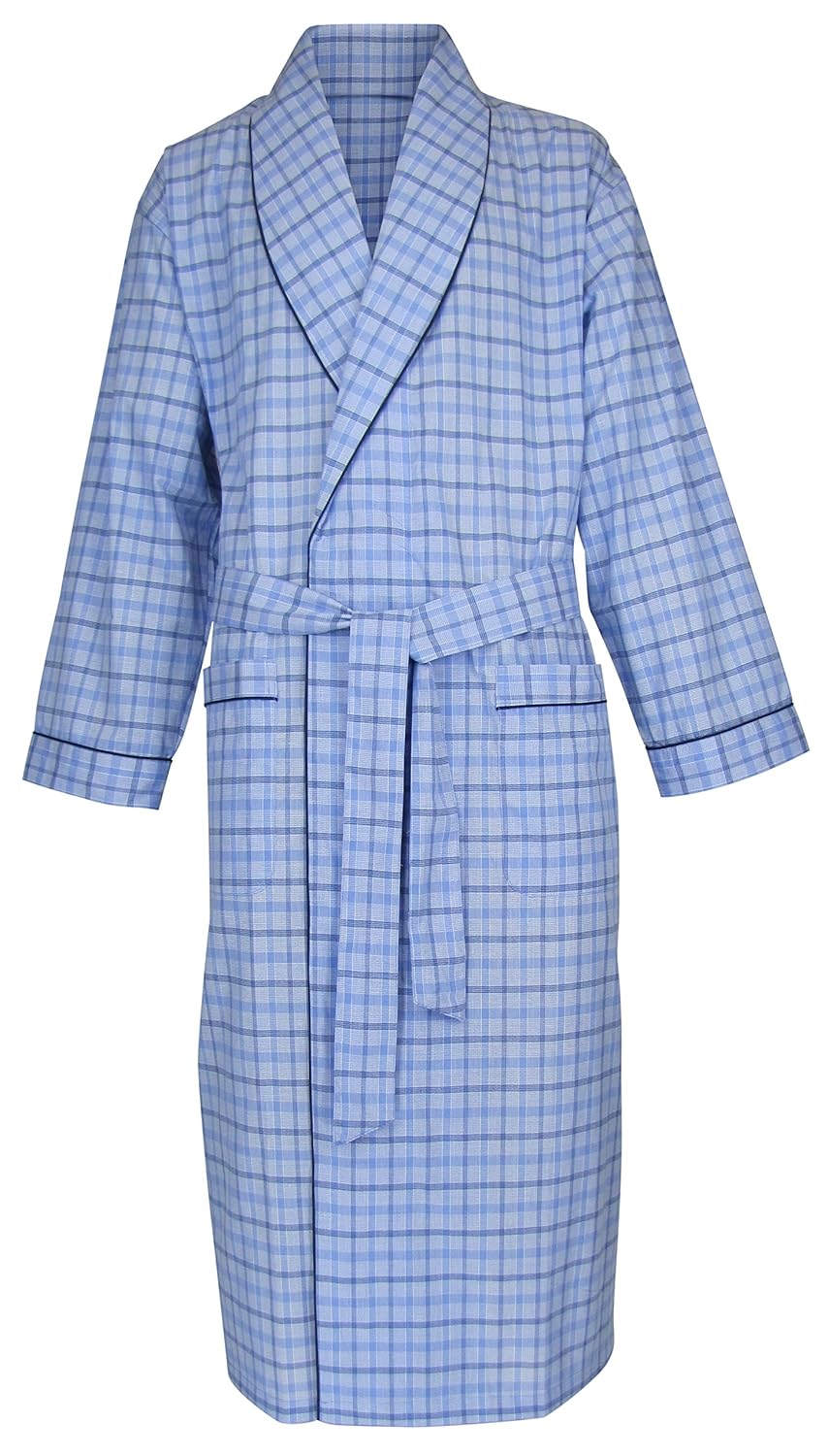 Robes King Classical Sleepwear Men’s Woven Shawl Collar Robe, eBay