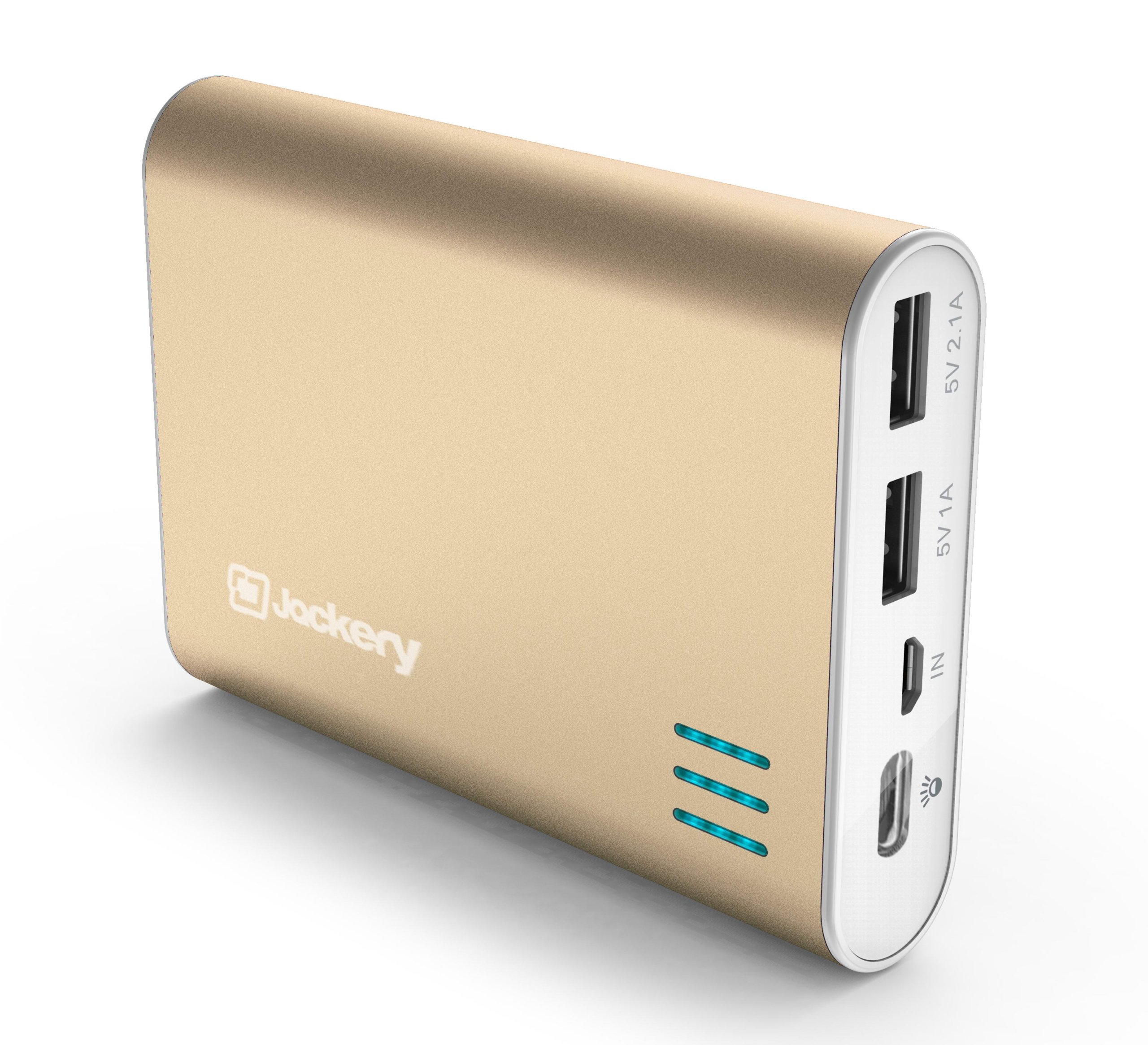 Jackery Giant+ 2USB Portable External Battery Charger 12000mAh (Gold