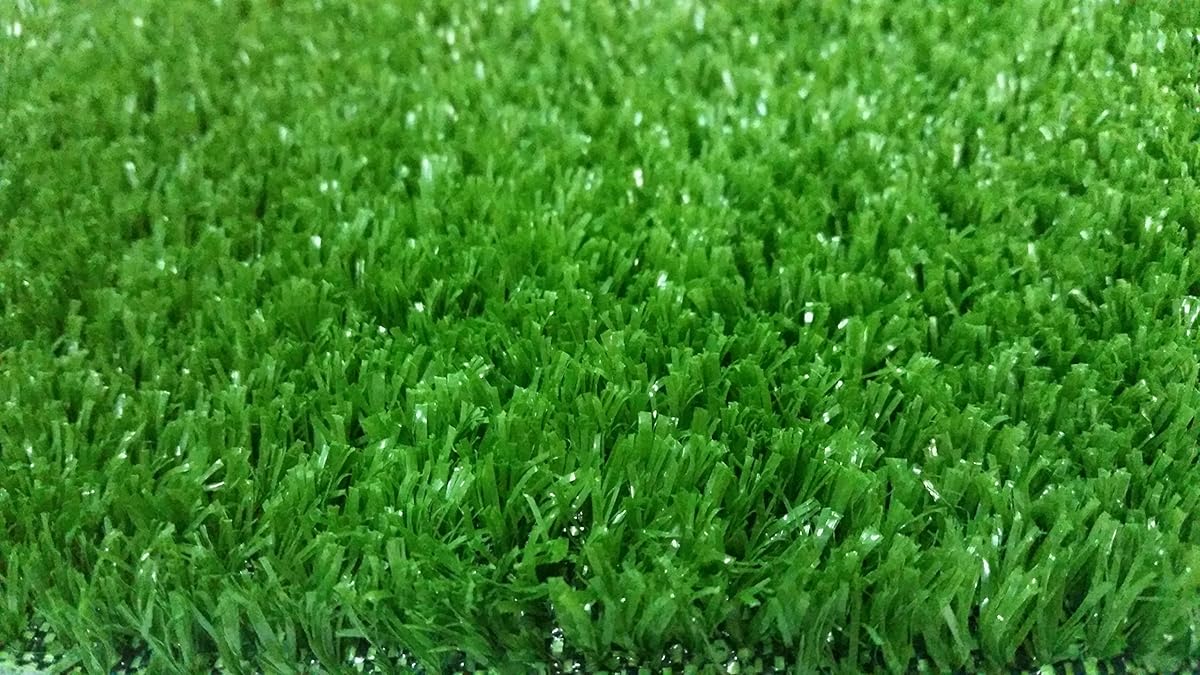 Pet Zen Garden Artificial Grass Rug w/ Drainage Holes & Rubber Backing