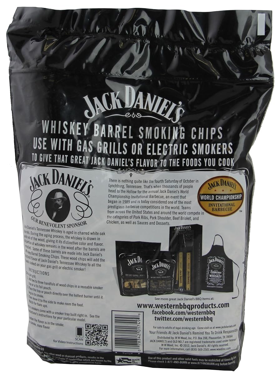 Jack Daniels 01749 Wood BBQ Smoking Chips