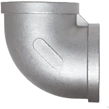Stainless Steel 304 Cast Pipe Fitting, 90 Degree Elbow, MSS SP-114, NPT Female