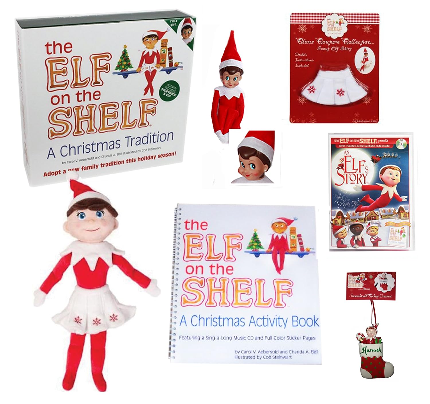 The Elf on the Shelf Christmas Traditions Book