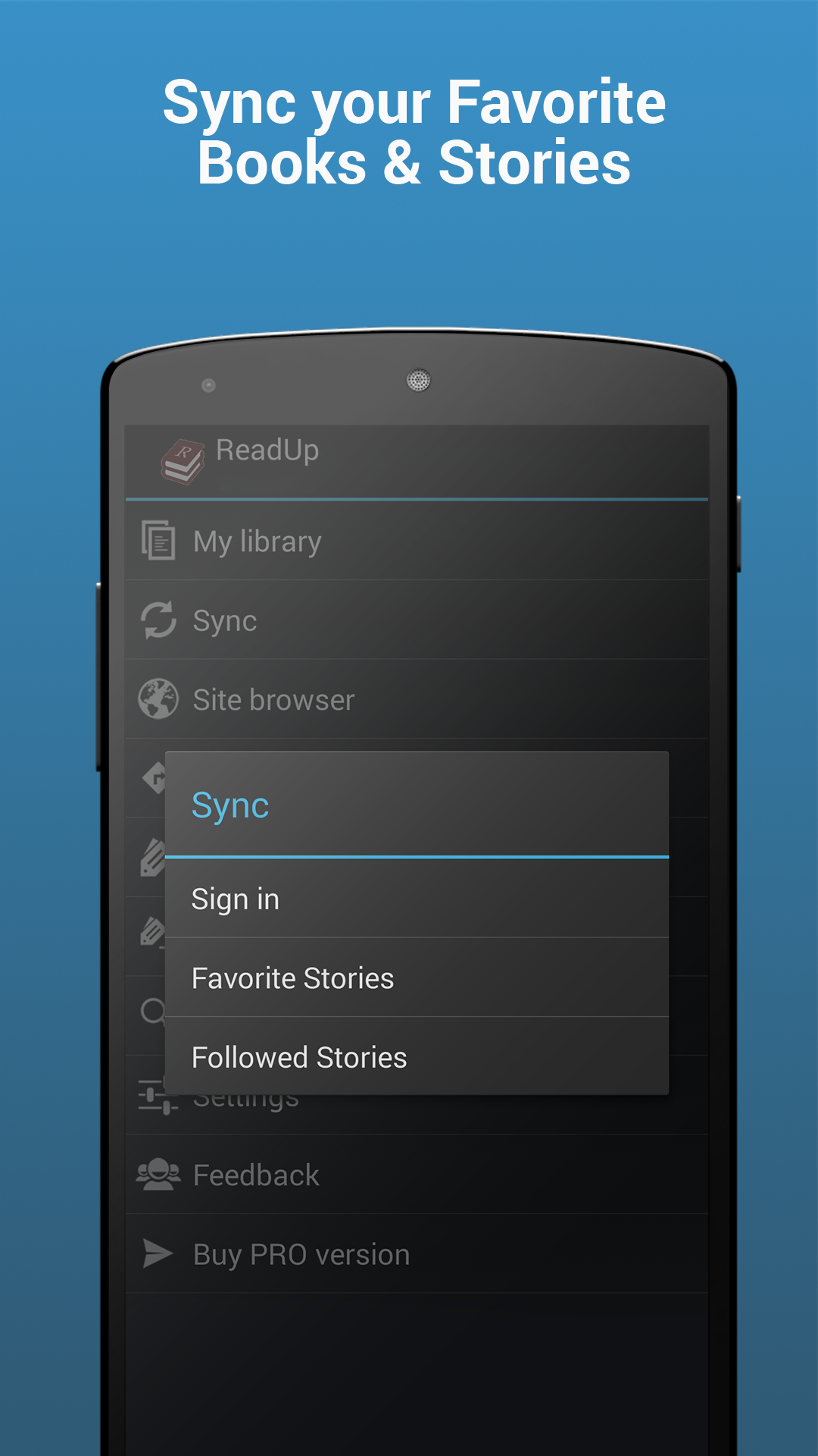 ReadUp Free FanFiction Books & Stories Reader (fanfic, ff