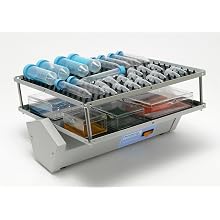 Benchmark Scientific BR1000-STACK Stacking Platform with Flat Mat, 12" Length x 12" Width, For BenchBlotter Fixed Speed 2D Rocker and BenchRocker 3D Gyratory Rocker
