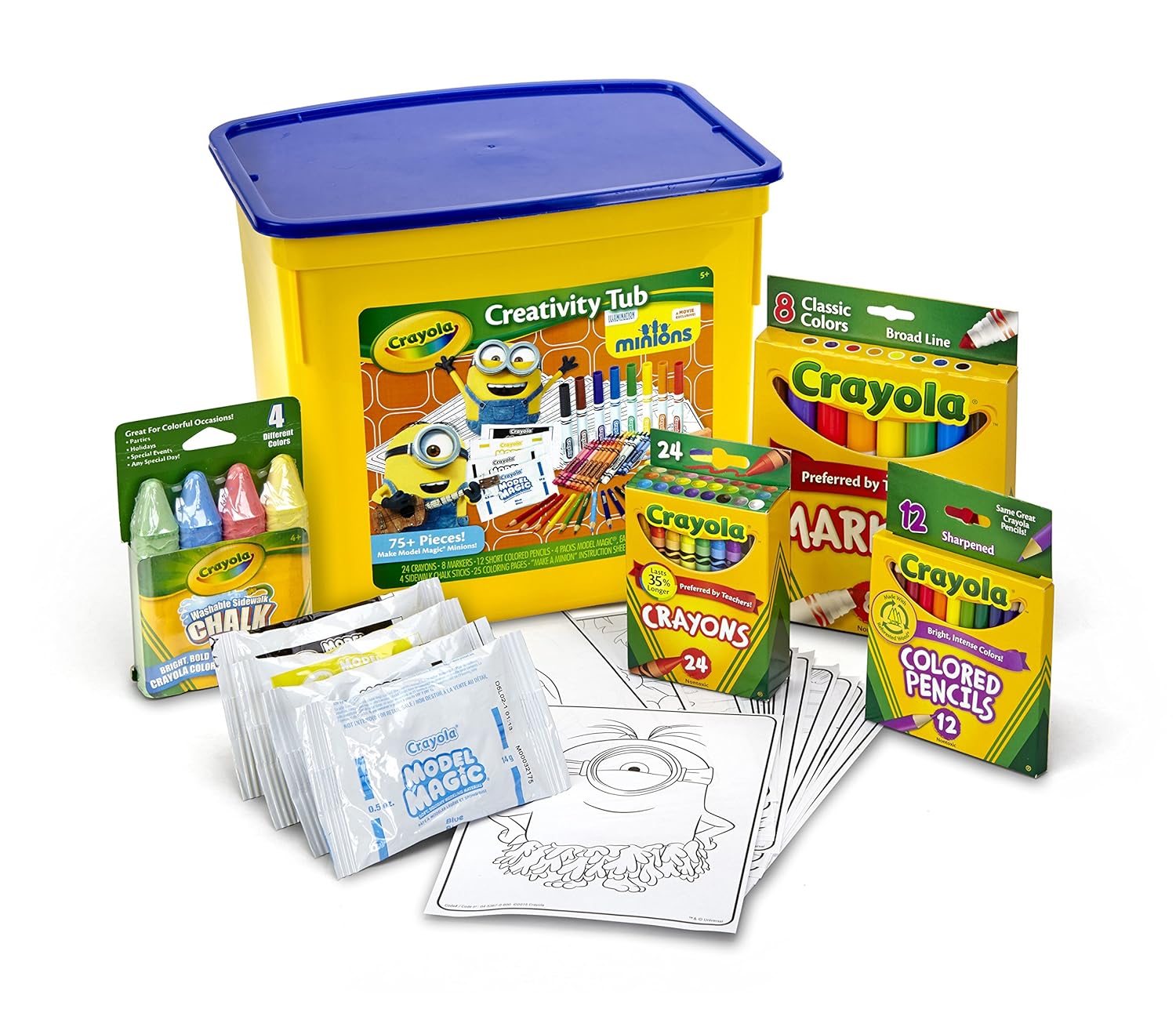 Crayola Minions Creativity Tub Amazon Lightning Deal Picks Coupon Karma