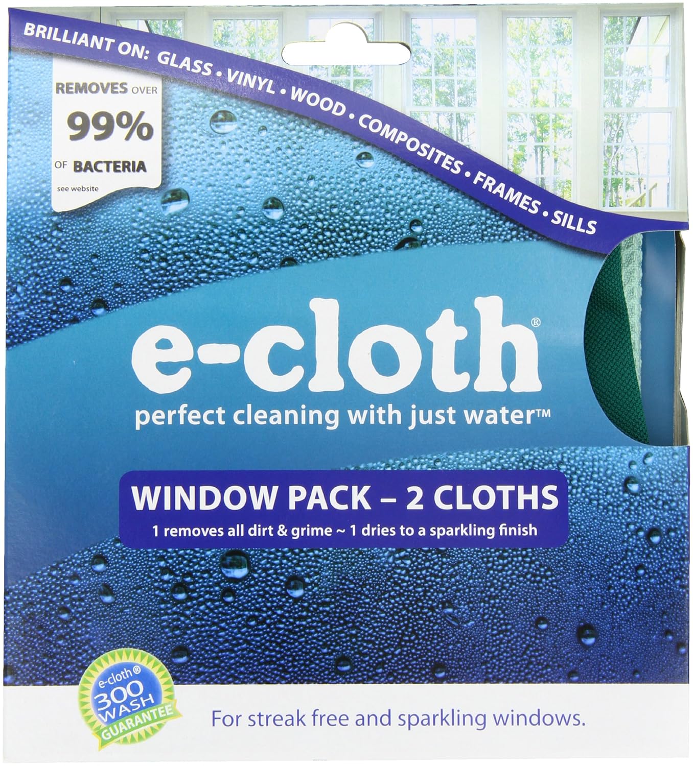 ecloth Window Cleaning Pack, 2Piece , New, Free Shipping eBay