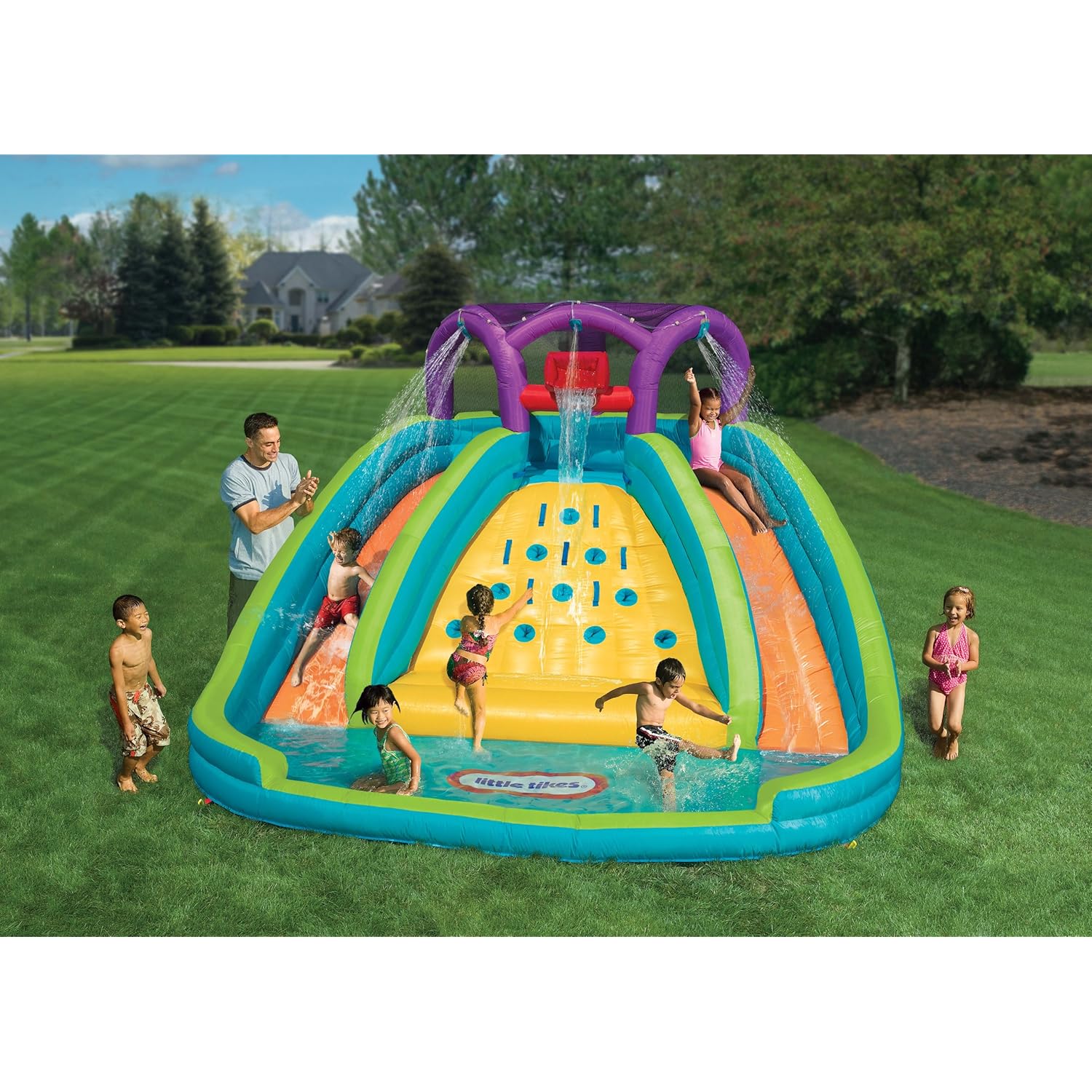 Brincolin Inflable Little Tikes Brinca Brinca Agua Hm4 13,649.00 en