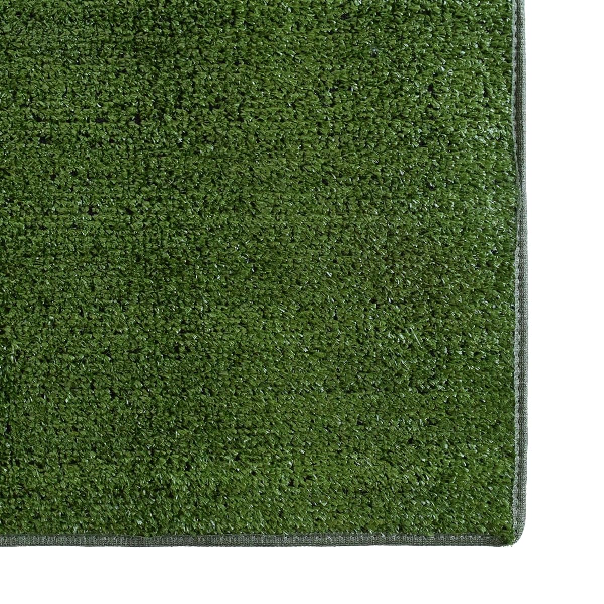 iCustomRug Outdoor Turf Rug in Green Artificial Grass In 6 X 13 And