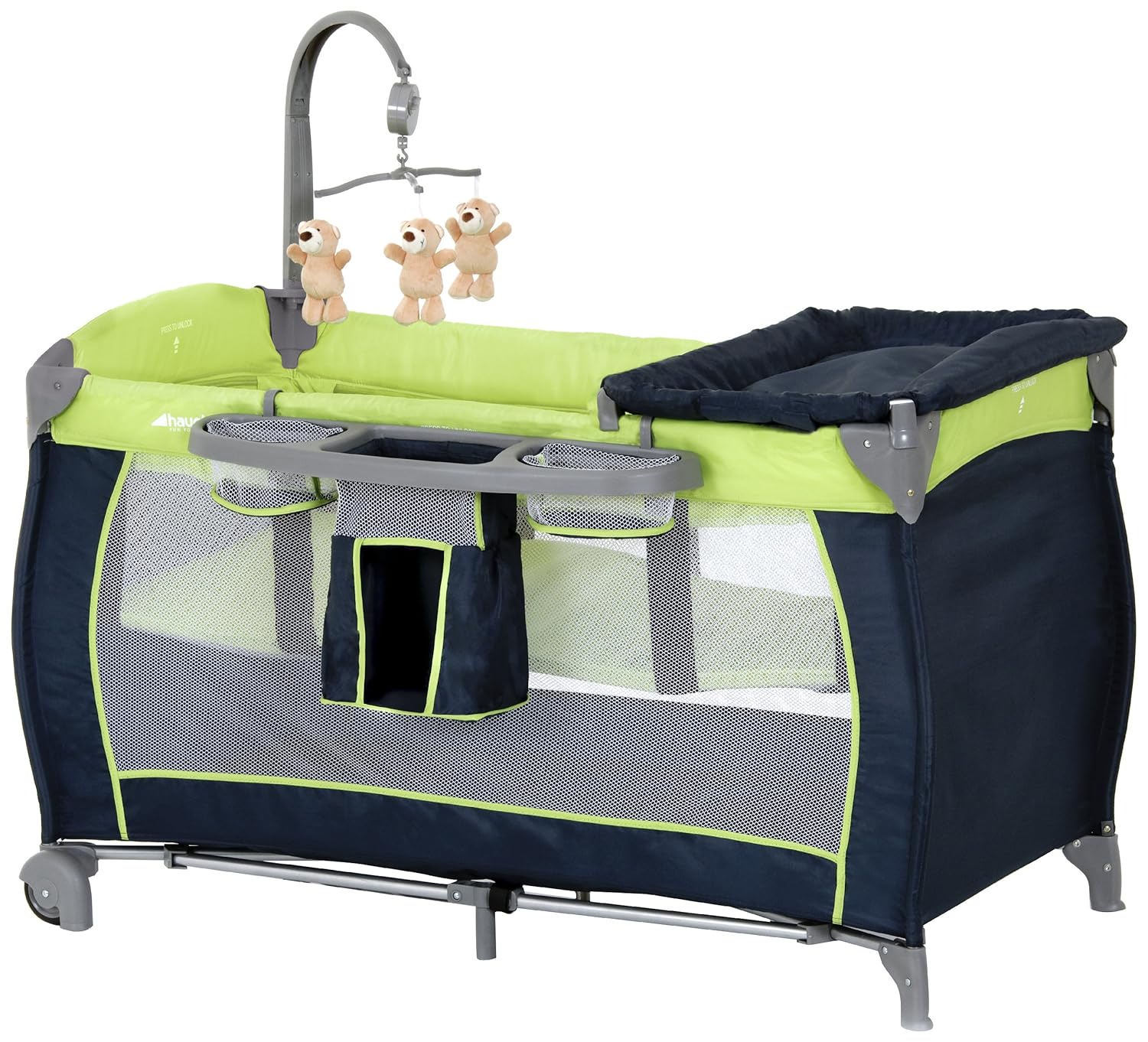 New Hauck Babycentre Travel Cot Playpen with in