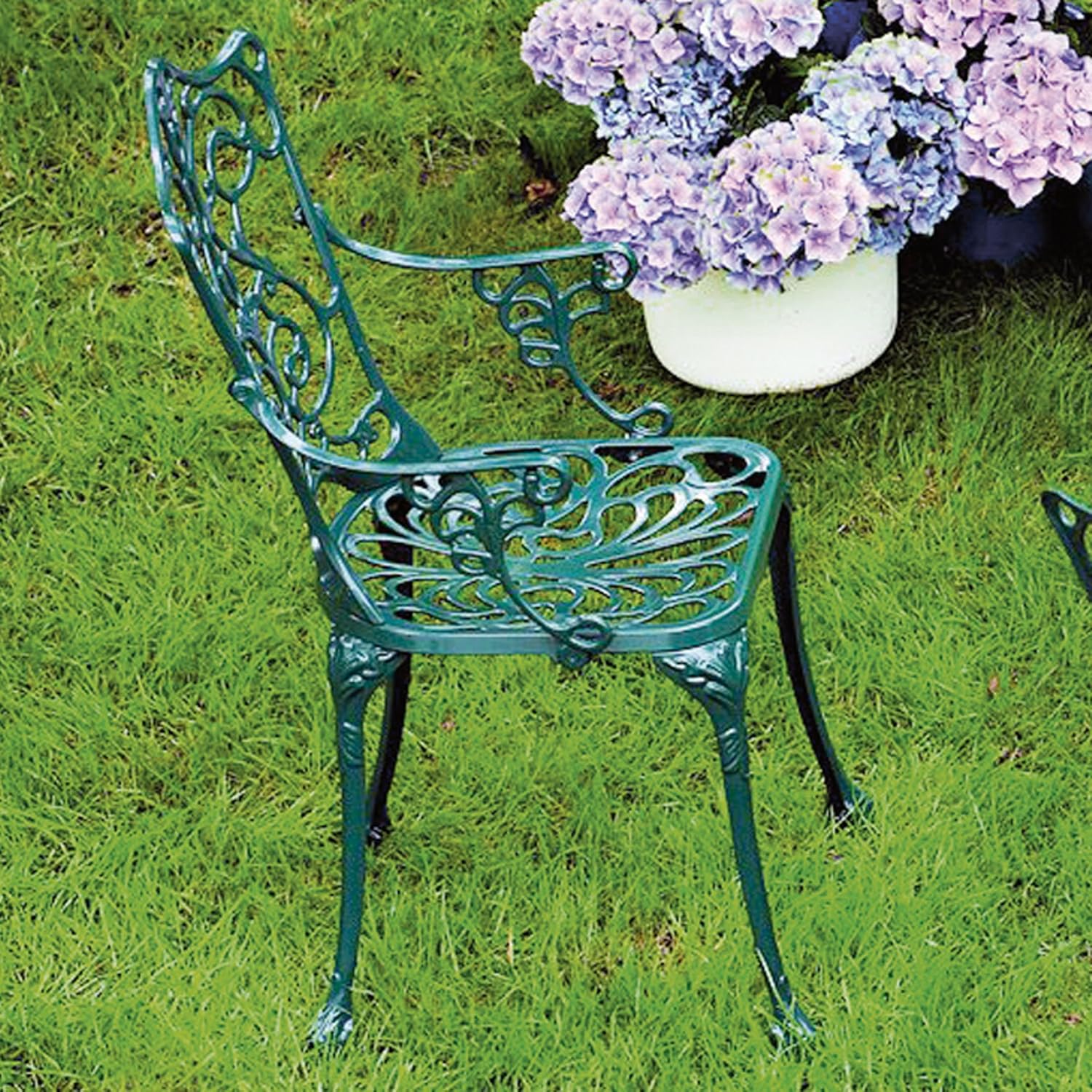 Gartentisch LUGANO aus Aluminiumguss graphit, wetterfefst günstig bestellen