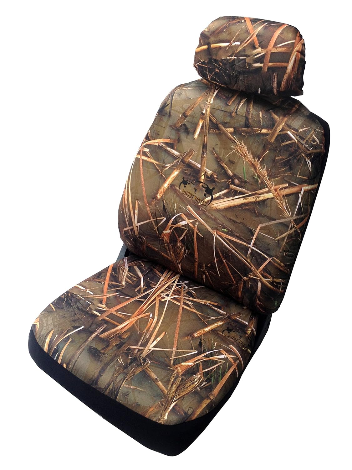 Muddy Water Camo Front Bucket Low Back Pair Seat Covers Camouflage For