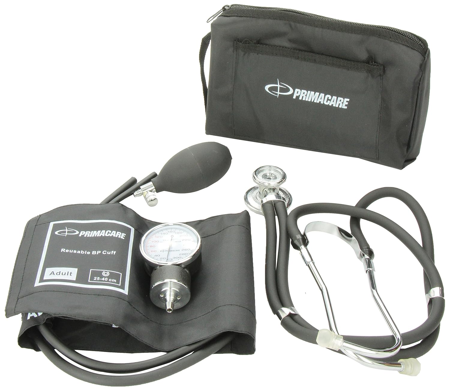 Primacare Measuring Blood Pressure Cuff Kit Aneroid Sphygmomanometer