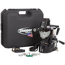 Jancy Holemaker II Portable Magnet-Base Drill, 120V, 11.5 Amp Motor, 1-3/8" Diameter x 2" Depth Capacity
