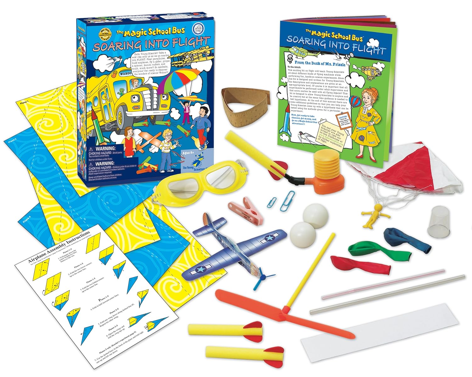 7 Magic School Bus Science Kits 14 & Under!