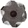Alvord Polk 127-2 High-Speed Steel Chucking Reamer, Left Hand Spiral Flute, Round Shank, Uncoated (Bright)
