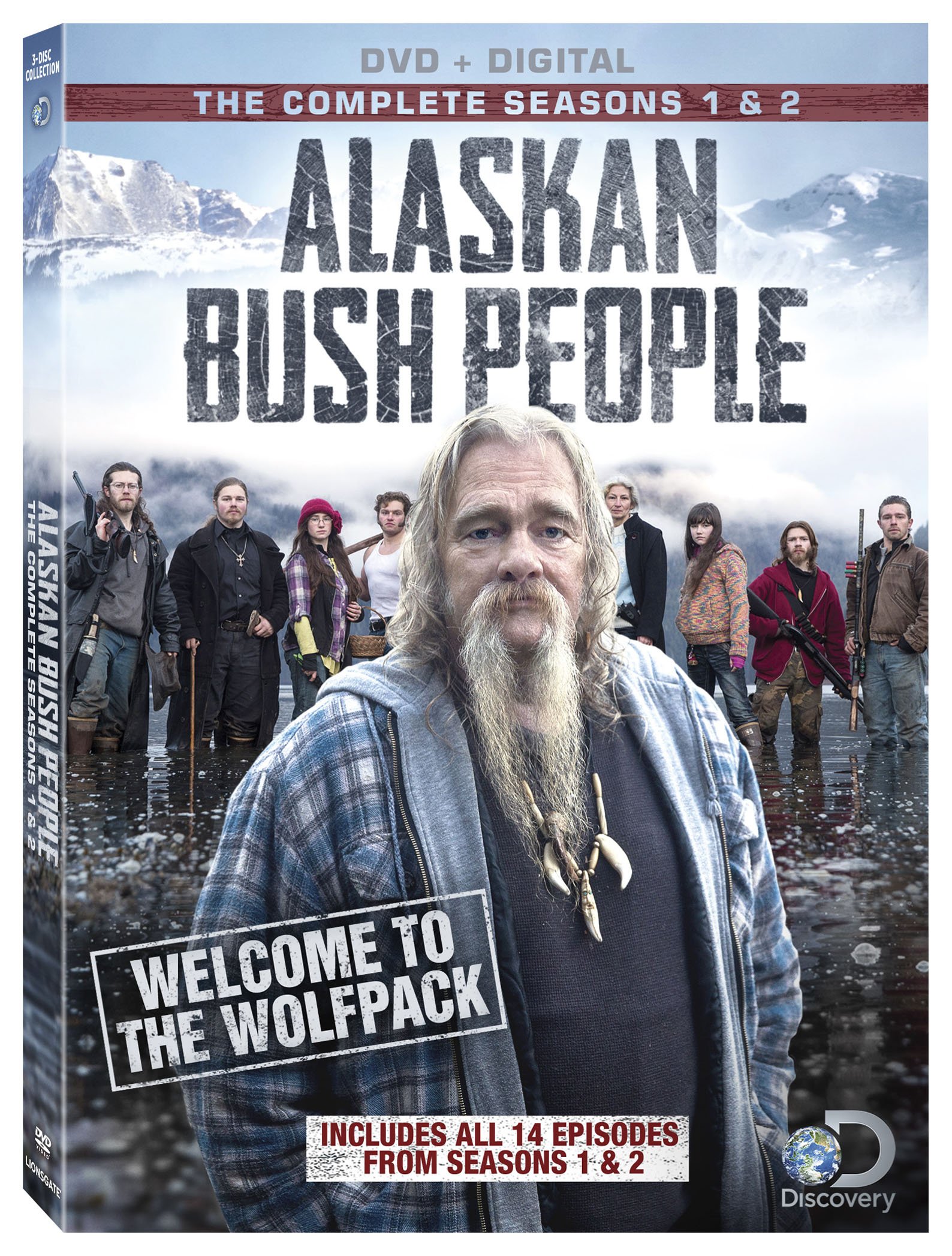 Alaskan Bush People: TV Series Complete Seasons 1 & 2 DVD Boxed Set NEW