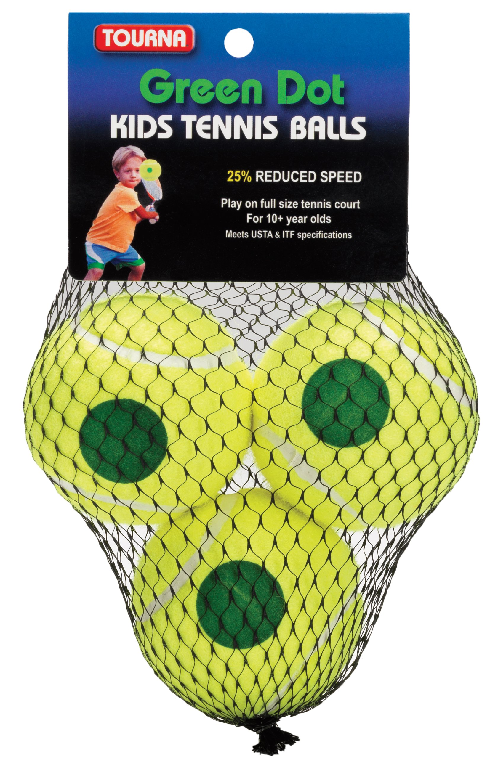 Tourna Green Dot Tennis Balls (3Pack) eBay