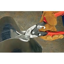 Wiss M6R MetalMaster 1-1/4-Inch Cut Capacity 9-1/4-Inch Left and Straight Cut Offset Snip