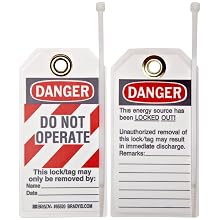 Brady 120/277V Breaker Lockout Pouch