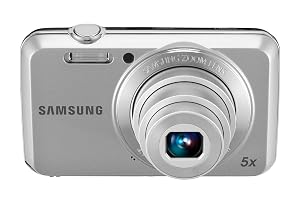 Samsung EC-ES80 Digital Camera with 12 MP and 5x Optical Zoom (Silver)
