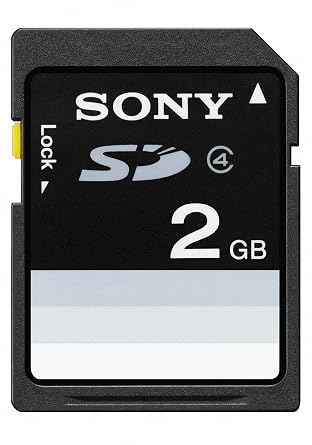 Sony Media SF2N1/TQM 2GB SD Class 4 Memory Card
