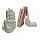 Tech Tools Desktop Madness Series Stop Hand Bookends (HS-8003)