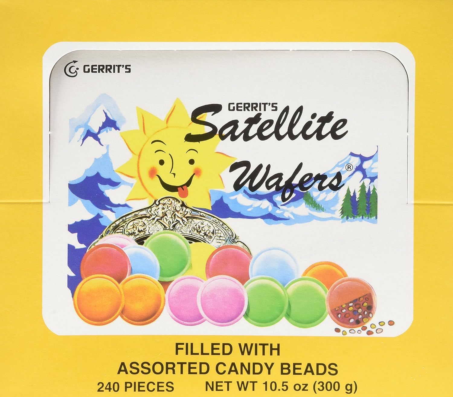 Satellite Wafers Flying Saucers Candy Old Fashioned 240 eBay