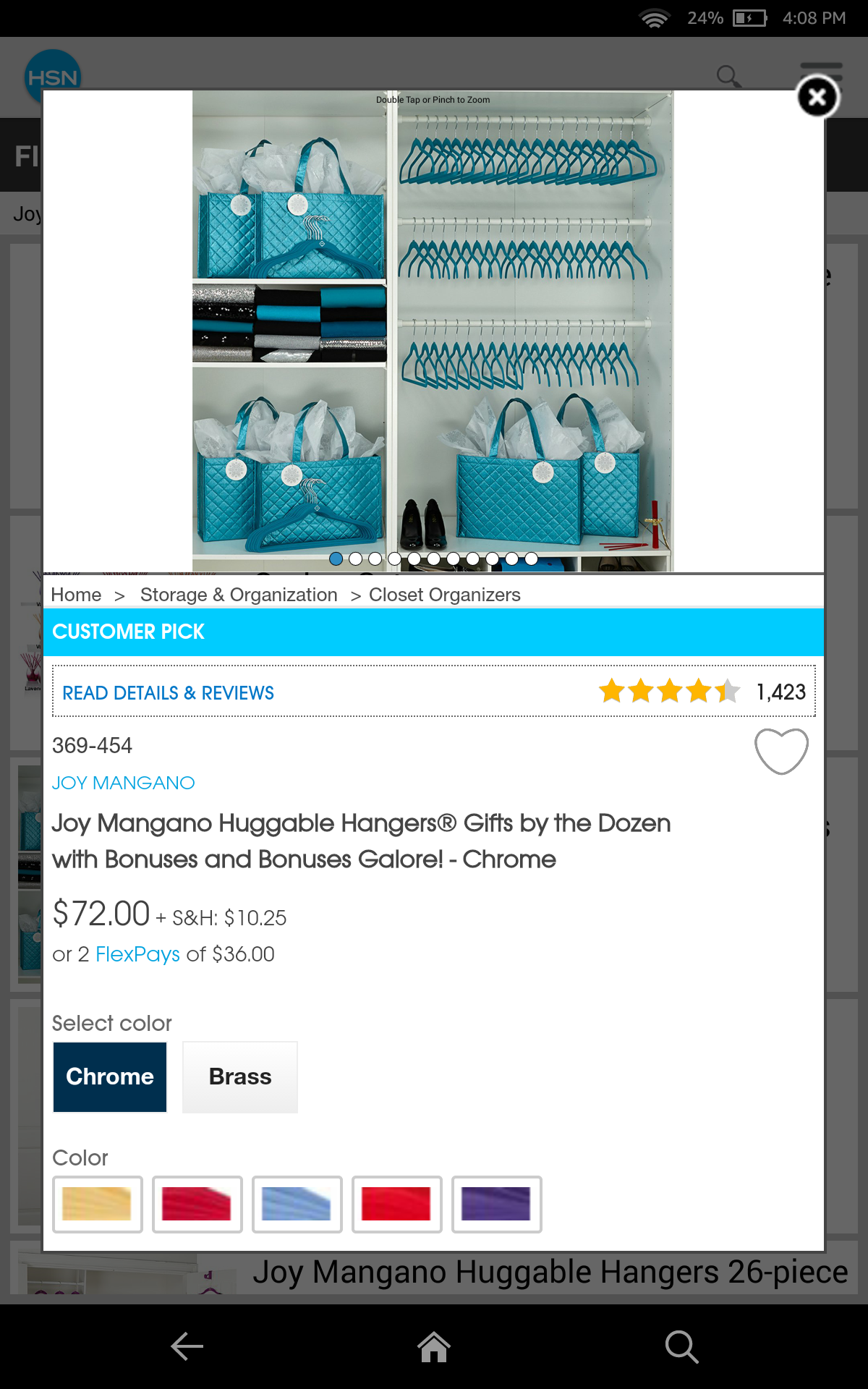 HSN Tablet Shop App Appstore for Android