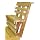 2x4basics 90176 Dekmate Bench Bracket, Redwood - 2 Pack