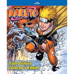 Naruto Triple Feature Collector's Edition (Steelbook) [Blu-ray]